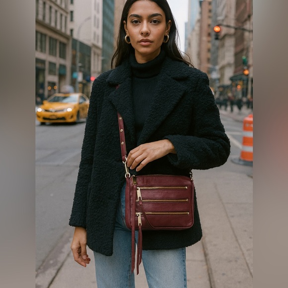 Rebecca Minkoff Handbags - Rebecca Minkoff Red Crossbody Chain Purse Bag